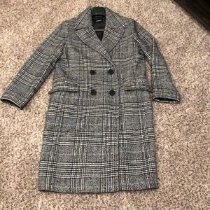 Express wool blend double breasted coat L EUC!